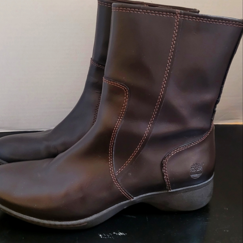 Timberland Women's Brown Leather Boots